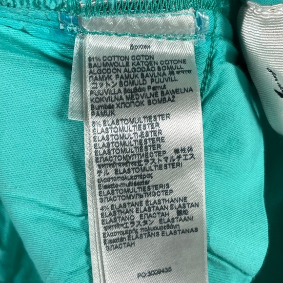 NEW 7 For All Mankind Jeans Womens 26 green denim boot zip flare boho casual - Picture 10 of 14